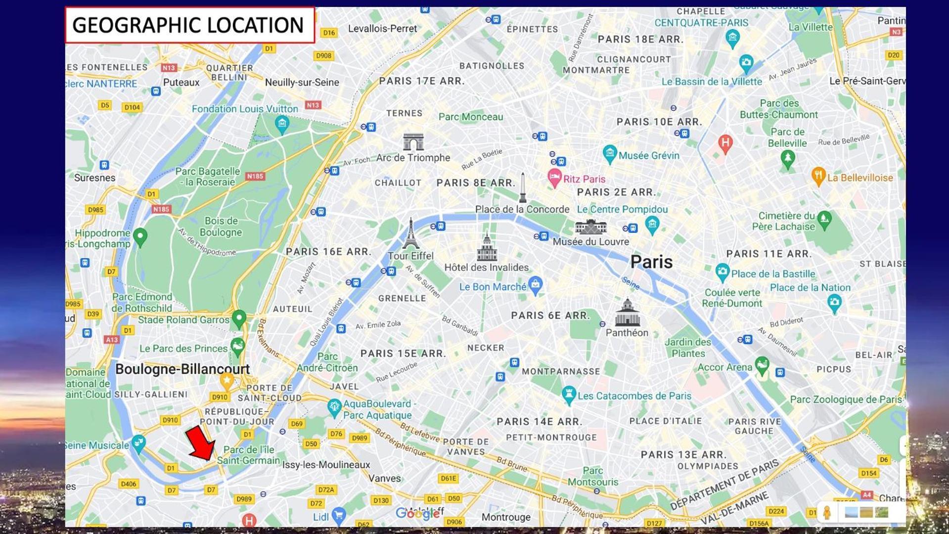 Chez Nicole & Denis Leilighet Boulogne-Billancourt Eksteriør bilde